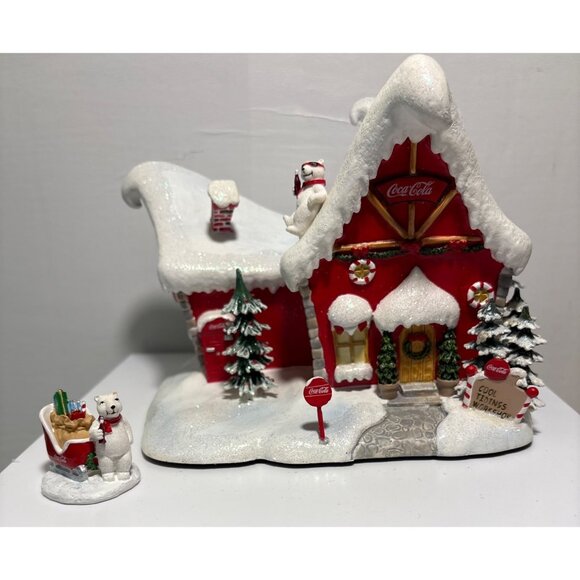 Coca-Cola Cool Tidings Workshop Hawthorne Polar Bear Village Certificate - Picture 9 of 16